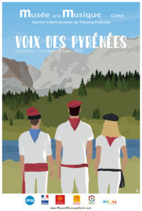 Affiche Exposition Voix des Pyrénées